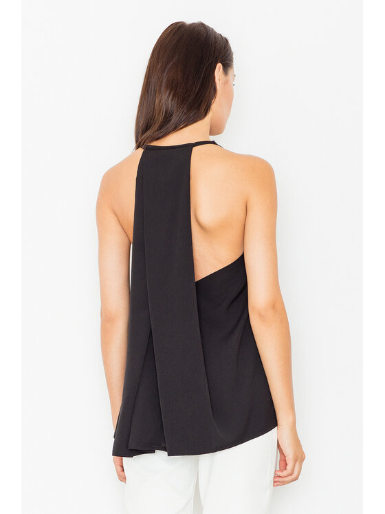 FIGL FIGL Blúzka M480 Čierna Regular Fit