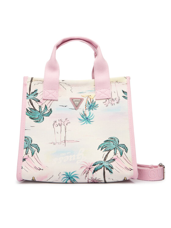 Guess Guess Дамска чанта J6GZ23 WO760 Розов