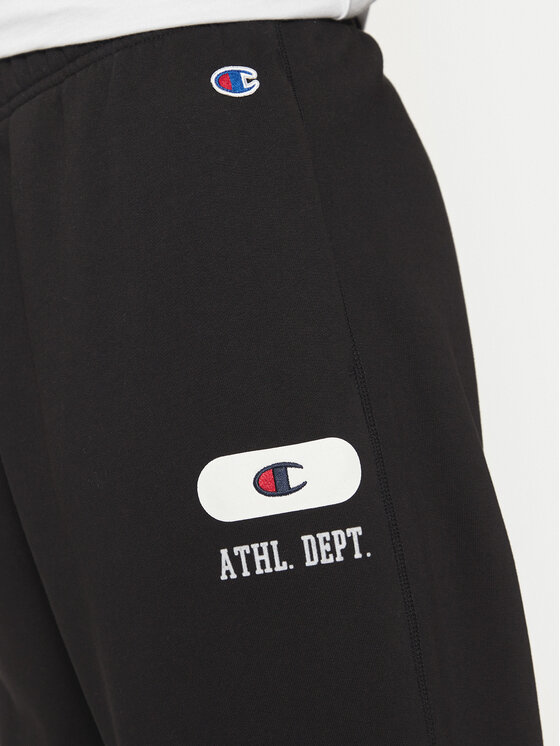 Champion Champion Παντελόνι φόρμας 220434 Μαύρο Loose Fit