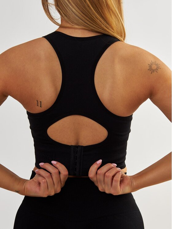 BeShaped BeShaped Biustonosz sportowy Regulowany Body Boost Czarny