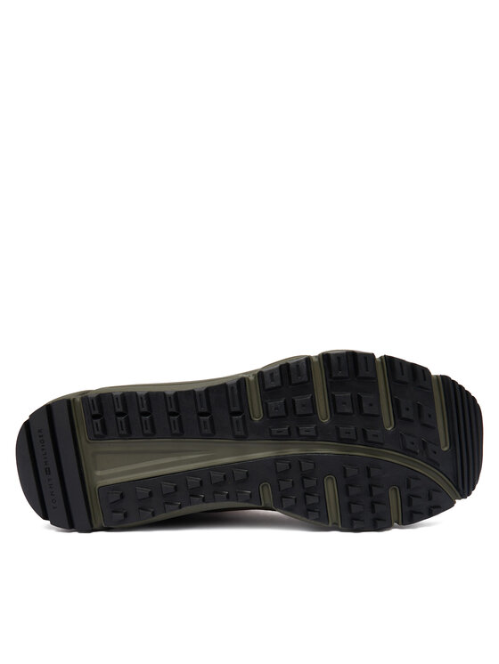 Tommy Hilfiger Tommy Hilfiger Kotníková obuv Outdoor Runner Hi Wpm FM0FM05575 Hnědá