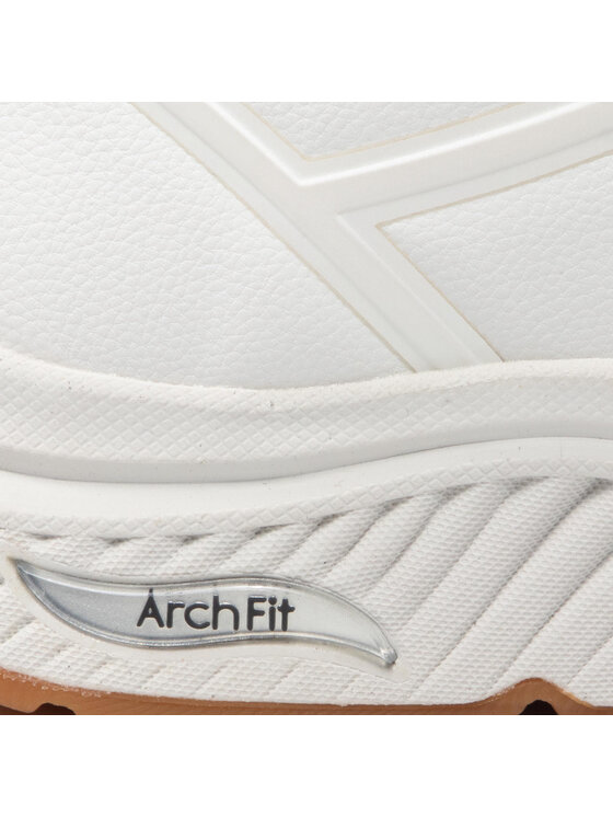 Skechers Skechers Sneakersy Mile Makers 155570/WHT Biały
