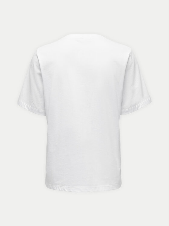 ONLY ONLY Tricou 15270390 Alb Regular Fit