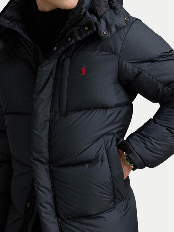 Polo Ralph Lauren Polo Ralph Lauren Pehelykabát 710962406002 Fekete Regular Fit