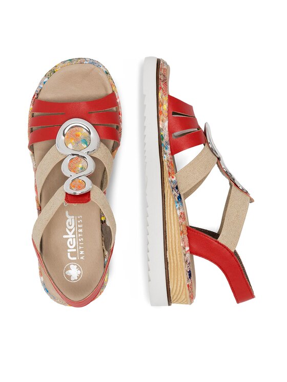 Rieker Rieker Sandalen 679L4-33 Bunt