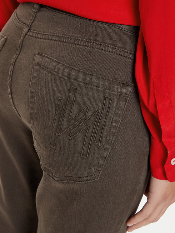 Marella Marella Jeans hlače Currier 2423136025 Rjava Skinny Fit