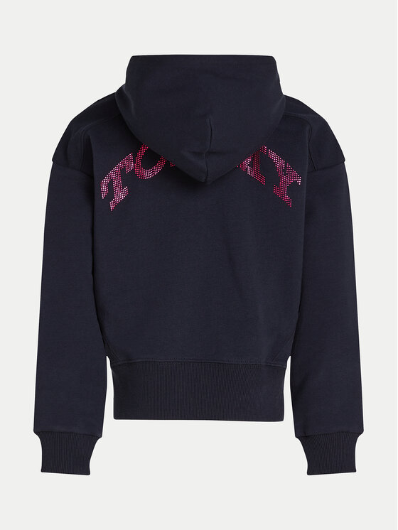 Tommy Hilfiger Tommy Hilfiger Pulóver KG0KG08193 Sötétkék Regular Fit