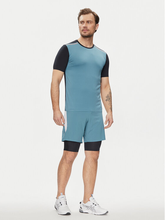 CMP CMP Koszulka rowerowa 34N7917 Niebieski Slim Fit