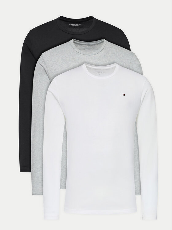 Tommy Hilfiger Tommy Hilfiger Set di 3 long sleeve UM0UM03378 Multicolore Regular Fit