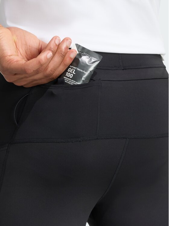 adidas adidas Legginsy Adi365 Running CLIMAWARM Czarny Fitted Fit