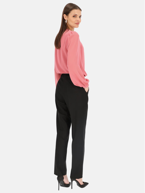 Potis & Verso Potis & Verso Spodnie garniturowe Jasmina Czarny Regular Fit