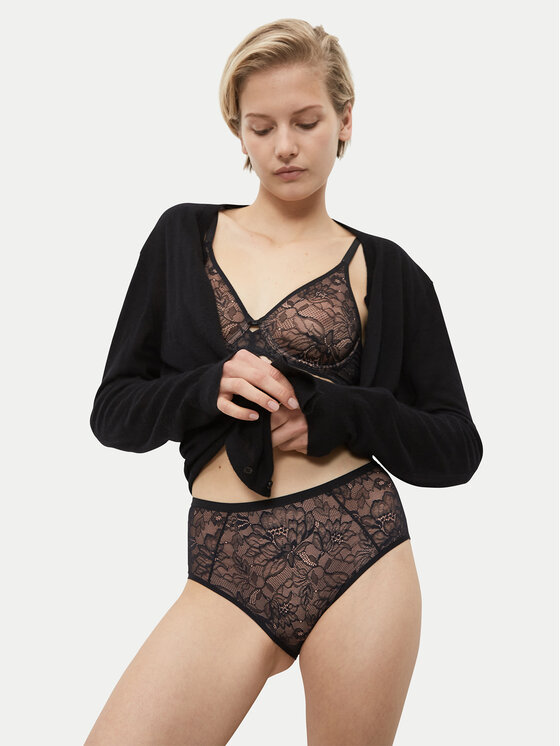 Triumph Triumph Класически бикини с висока талия Amourette Charm 10198780 Черен