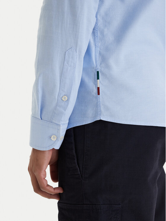 Aeronautica Militare Aeronautica Militare Košile 261CA1320UCT03532 Světle modrá Regular Fit