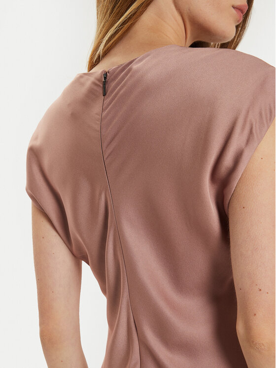 Calvin Klein Calvin Klein Rochie cocktail K20K207847 Roz Slim Fit