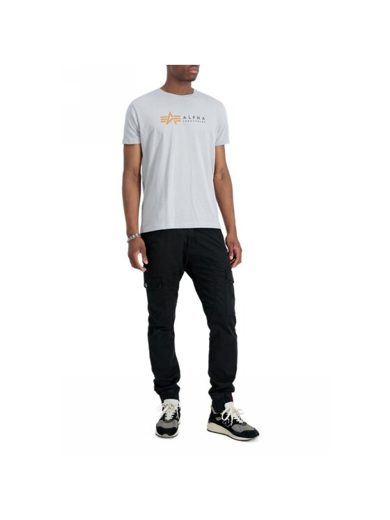 Alpha Industries Alpha Industries T-Shirt AI.118502-666-L Szary Regular Fit
