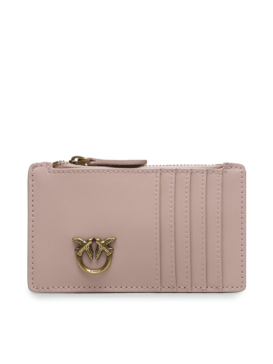 Pinko Etui pentru carduri Airone Cardholder AI 23-224 PCPL 100251 A0F1 Roz