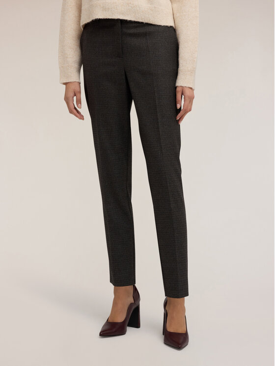 Motivi Motivi Pantaloni di tessuto P203Q204480N0V3 Grigio Regular Fit