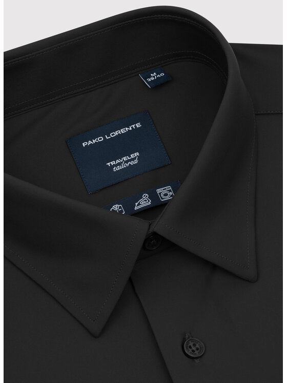 Pako Lorente Pako Lorente Koszula P26WF-1X-011 Czarny Slim Fit