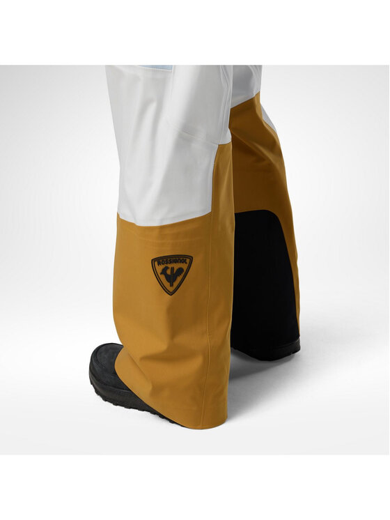 Rossignol Rossignol Spodnie narciarskie W Proclivity 3L Bib Pant Biały Relaxed Fit