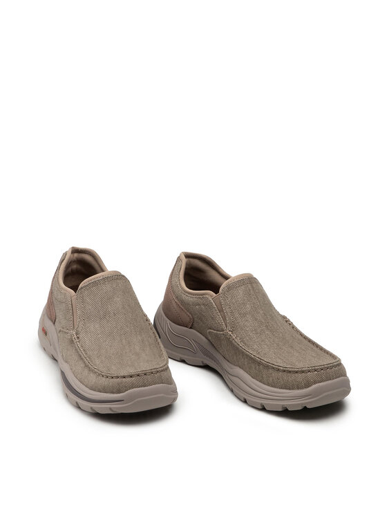 Skechers Skechers Обувки Rolens 204178/TAN Бежов