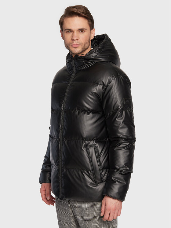 KARL LAGERFELD KARL LAGERFELD Куртка зі штучної шкіри 505045 524549 Чорний Regular Fit