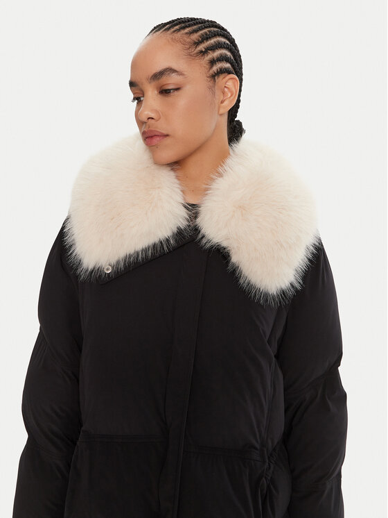 Patrizia Pepe Patrizia Pepe Μπουφάν χειμωνιάτικο 8O0194 A629 Μαύρο Regular Fit
