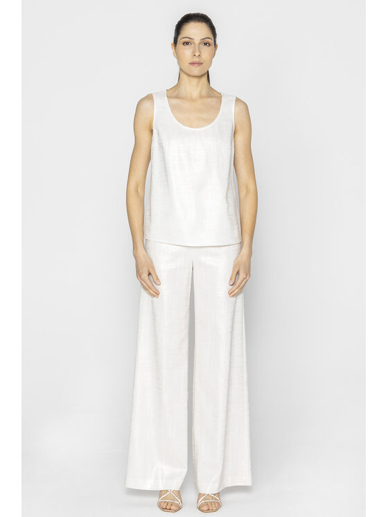 Deni Cler Milano Deni Cler Milano Top W-DC-0007-E2-N7-31-1 Różowy Regular Fit