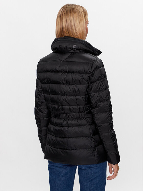 Tommy Hilfiger Tommy Hilfiger Kurtka przejściowa WW0WW39581 Czarny Regular Fit