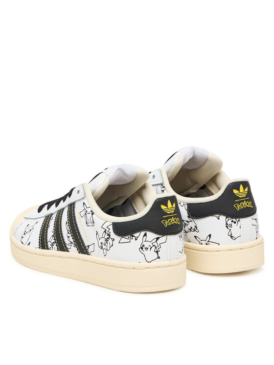 adidas adidas Tenisice Pokemon Superstar II KJ5612 Bijela