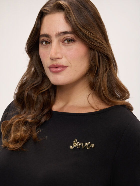 Fiorella Rubino Fiorella Rubino Blusa G800L009298N033 Nero Regular Fit
