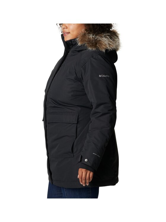 Columbia Columbia Zimní kabát 208576 Černá Regular Fit