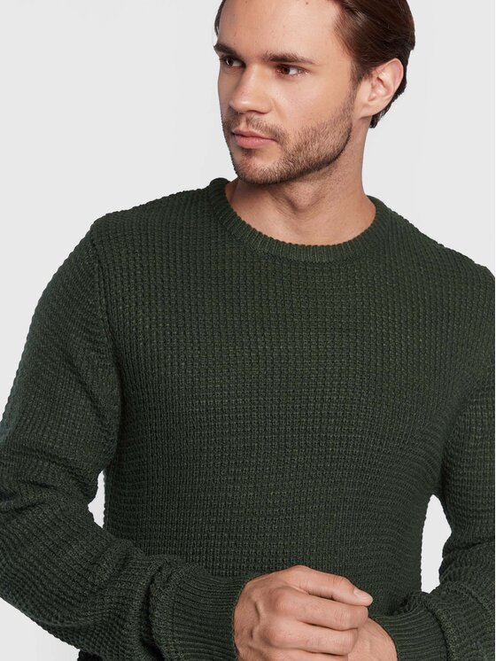 Brave Soul - Jersey Jingle Bell Rock Navidad para Hombre (Verde
