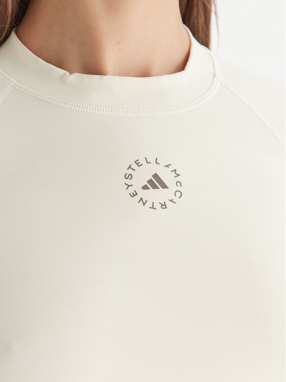 adidas by Stella McCartney adidas by Stella McCartney Технічна футболка Training JM1403 Бежевий Slim Fit