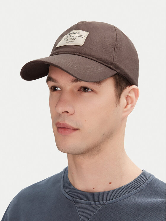 Barbour Barbour Καπέλο Jockey Lipton MHA0886GY91 Γκρι