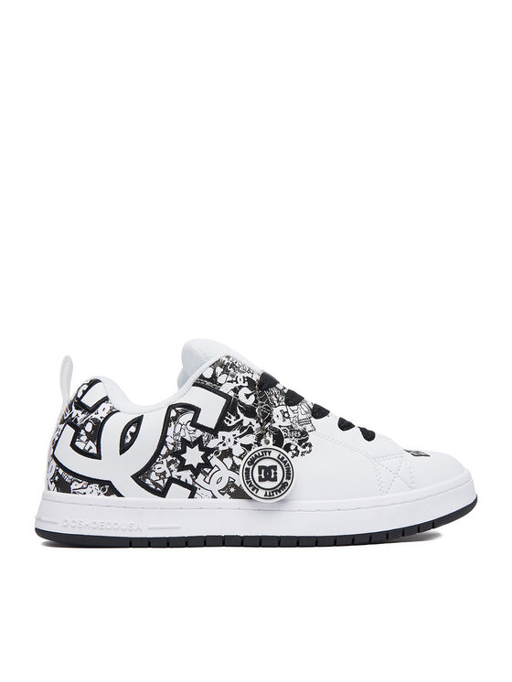 DC Shoes DC Shoes Sneakersy CEOWB-MP40-160W Biały
