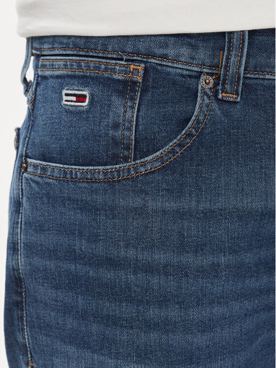 Tommy Jeans Tommy Jeans Džinsa bikses Ronnie DM0DM18791 Zils Slim Fit