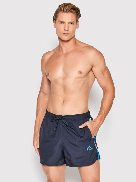 adidas adidas Σορτς κολύμβησης Very Length Retro Split HA0411 Σκούρο μπλε Regular Fit