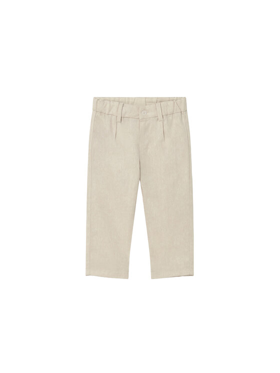 Mayoral Mayoral Текстилни панталони 1517 Бежов Regular Fit