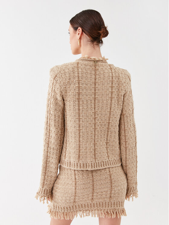 TWINSET TWINSET Kardigāns 232TP3630 Bēšs Regular Fit