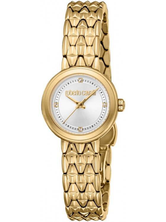 Roberto Cavalli Roberto Cavalli Zegarek RC5L152M0035 Złoty