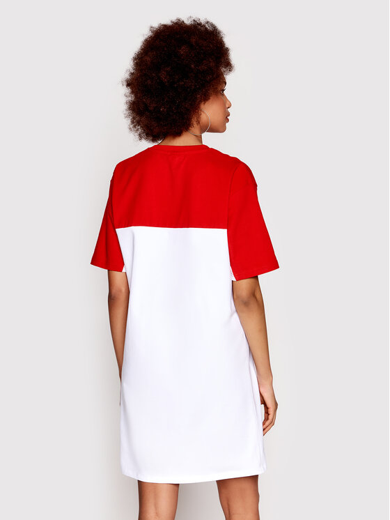 Fila Vestito da giorno Bauska FAW0148 Bianco Regular Fit Modivo