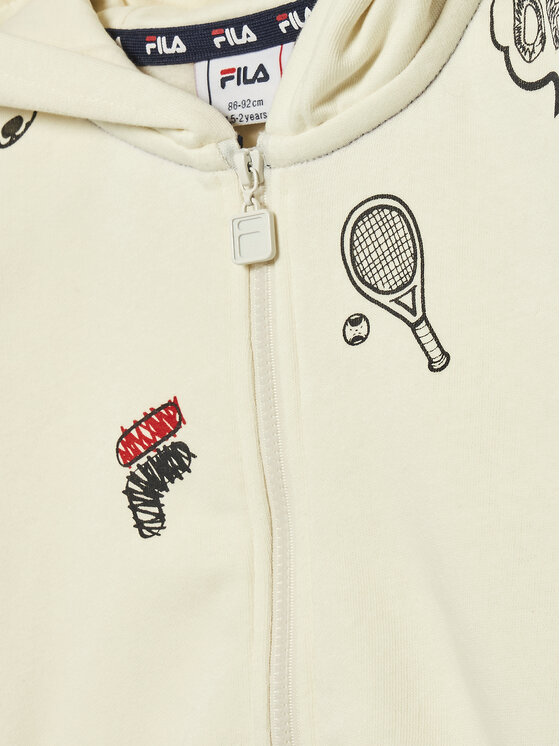 Fila Fila Μπλούζα Bakersield FAK0168 Μπεζ Regular Fit