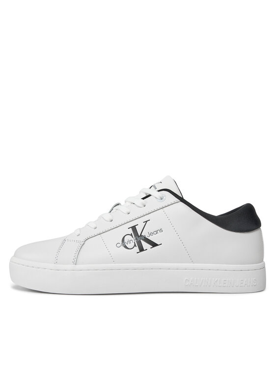 Calvin Klein Jeans Calvin Klein Jeans Snīkeri Classic Cupsole Low Laceup Lth YM0YM00864 Bēšs