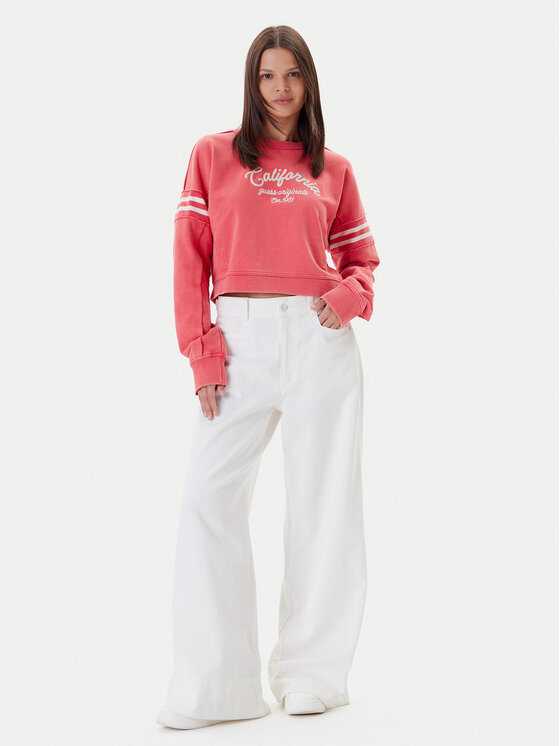 Guess Guess Bluză W5YQ24 K68I4 Coral Regular Fit
