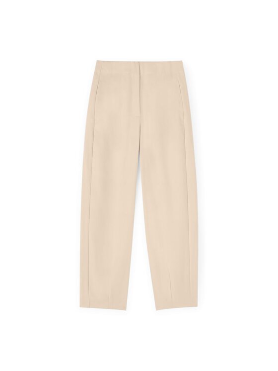 Motivi Motivi Spodnie materiałowe P082Q004151N011 Écru Regular Fit