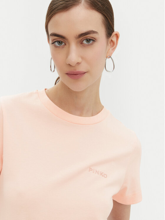 PINKO PINKO T-shirt Start 101752 Ružičasta Regular Fit