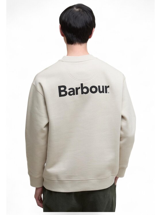 Barbour Barbour Felpa q-dav-59563 Beige Regular Fit