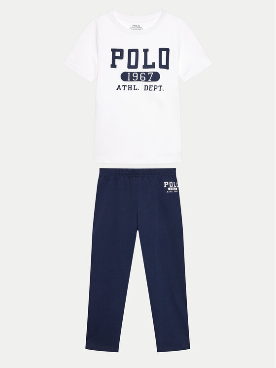 Polo Ralph Lauren Pyžamo 8P0148-BFT Tmavomodrá Regular Fit