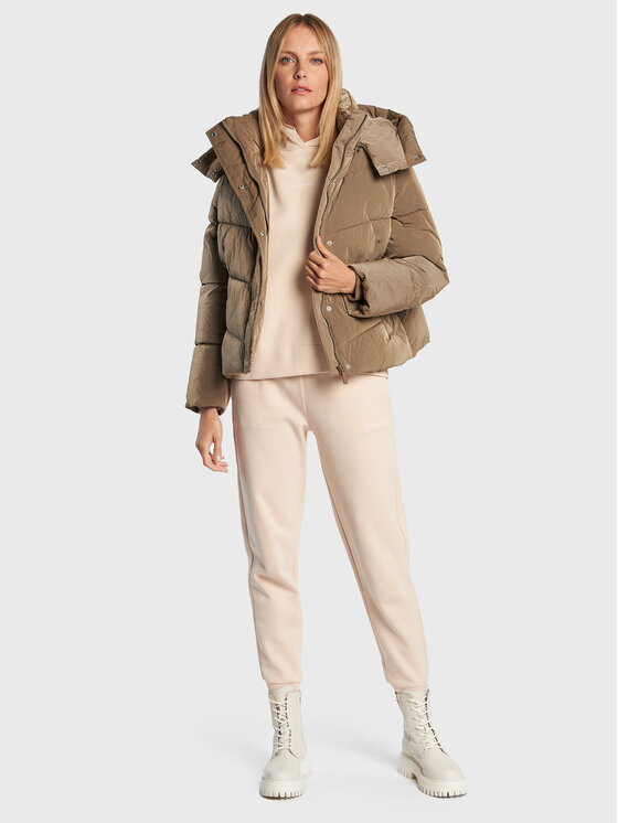 Calvin Klein Calvin Klein Зимно яке K20K204693 Бежов Regular Fit