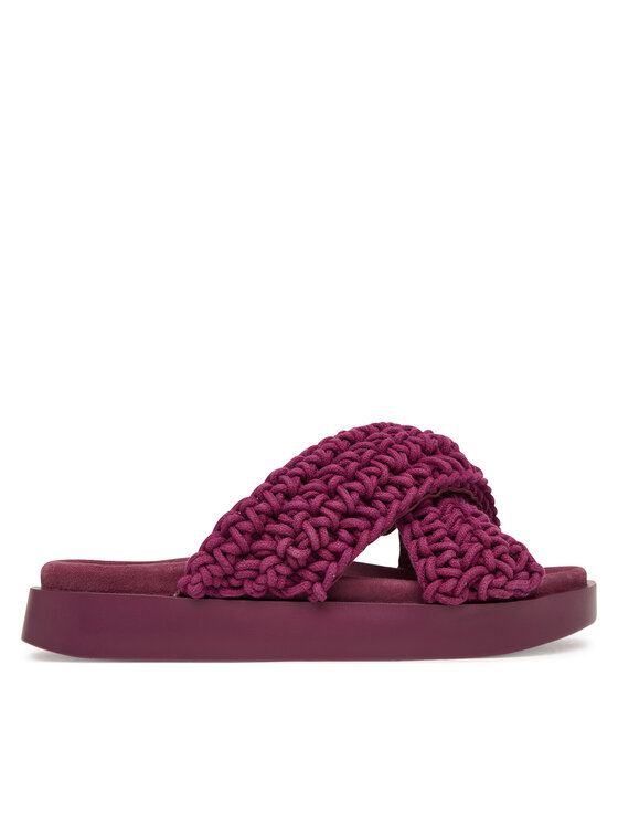 Inuikii Inuikii Klapki Woven 1004.003.0062 Bordowy